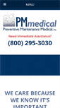 Mobile Screenshot of preventivemaintenancemedical.com